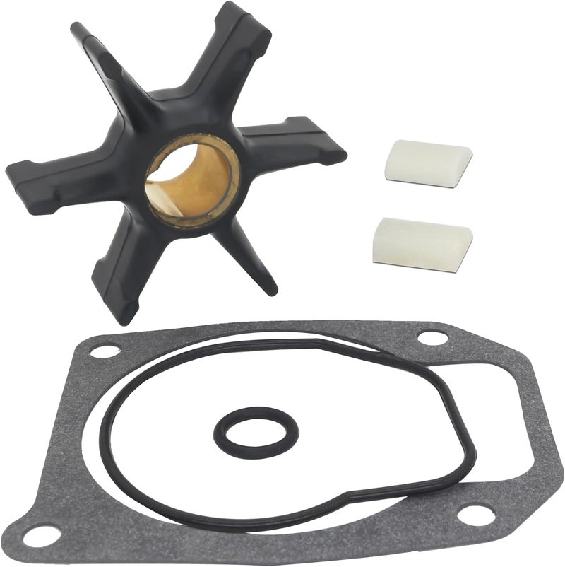 QUICKMARINER 396809 Boat Water Pump Impeller Service Kit for Johnson Evinrude 40-55 HP Outboard Motors replaces 0396809 Sierra 18-3368 Marine Engine - Image 2